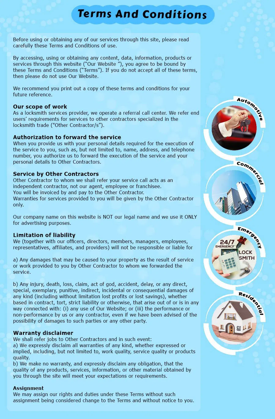 Lock Locksmith Services Torrance, CA 310-975-3532